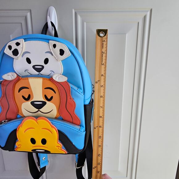 Loungefly Disney Parks Disney Dogs Figural Mini Backpack Rolly Lady Pluto - Picture 15 of 15